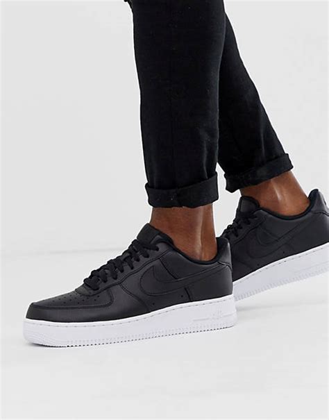 schwarze nike schuhe weißer hacken|Nike sneaker schwarz.